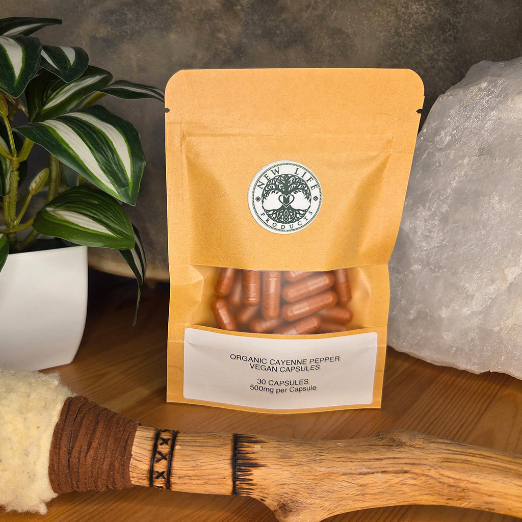 Organic Cayenne  Pepper Capsules x 30