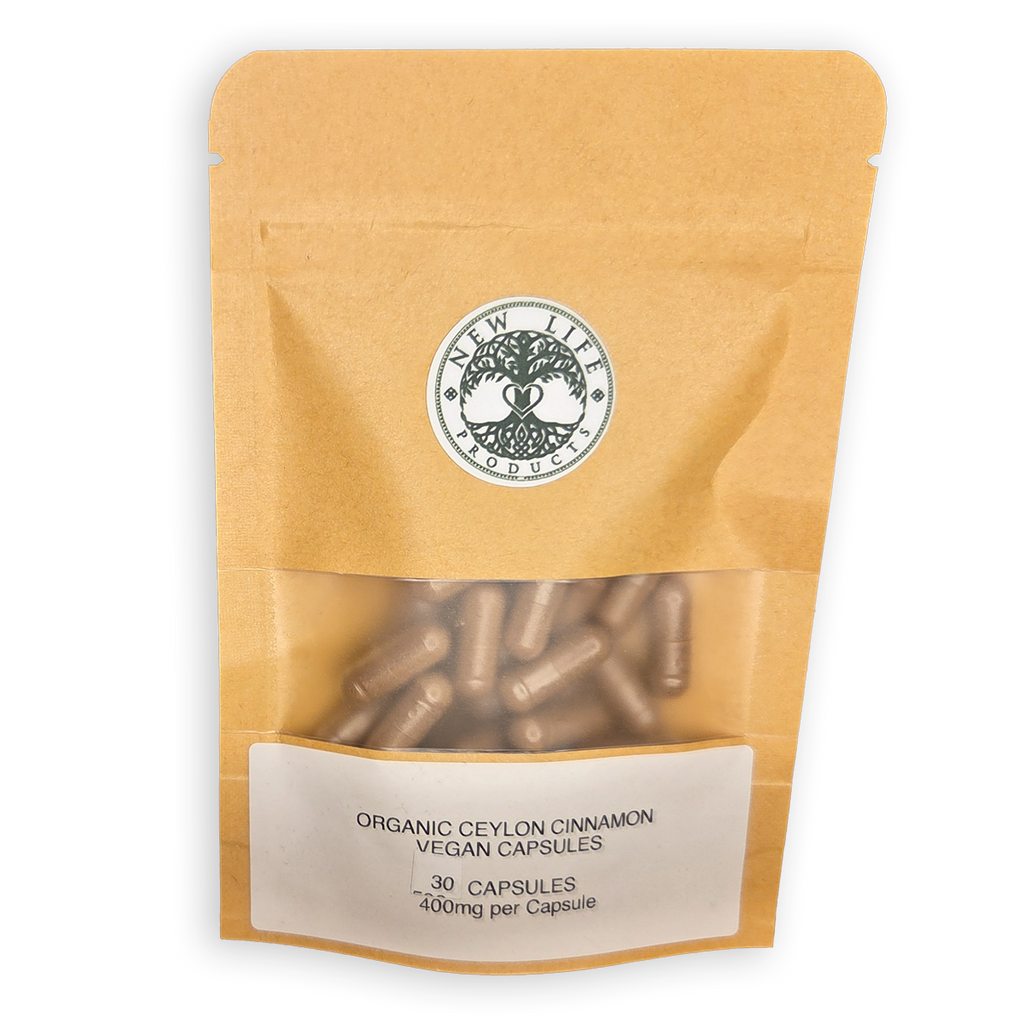 Organic Ceylon Cinnamon Vegan Capsules x 30