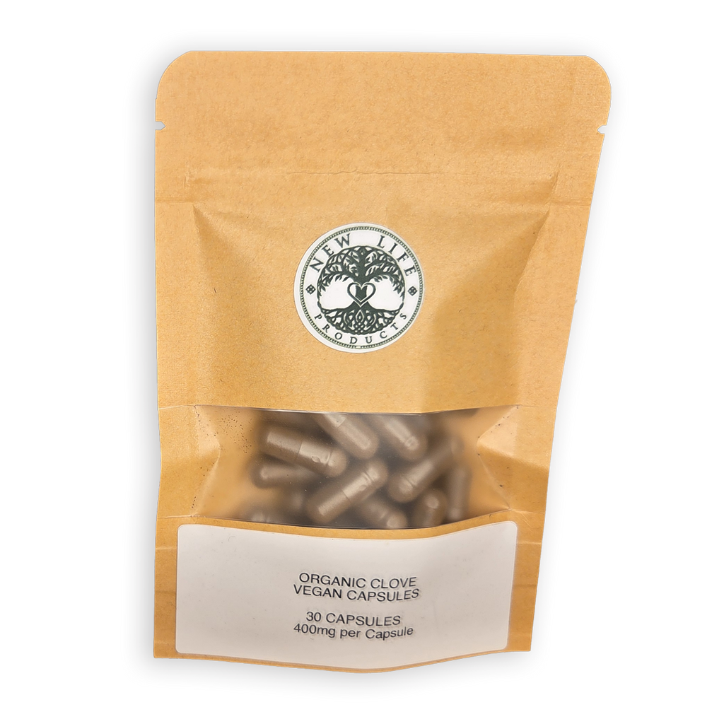 Organic Clove Vegan Capsules x 30