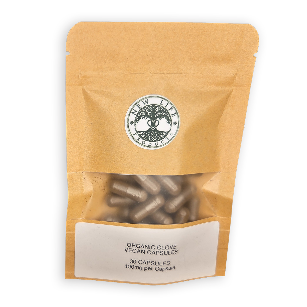 Organic Clove Vegan Capsules x 30