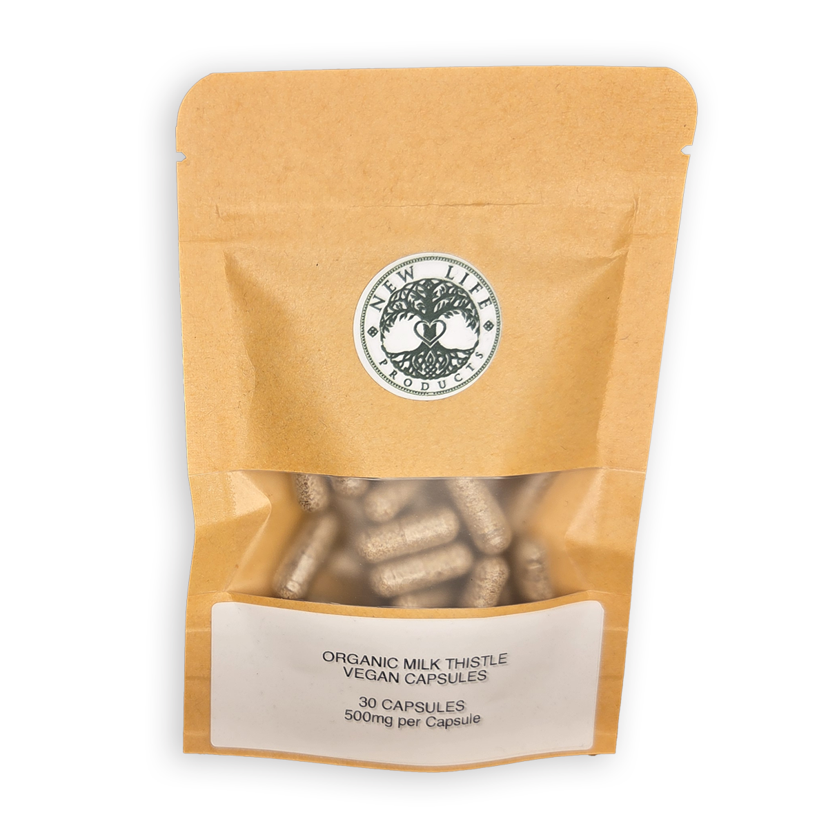 Organic Milk Thistle Vegan Capsules x 30
