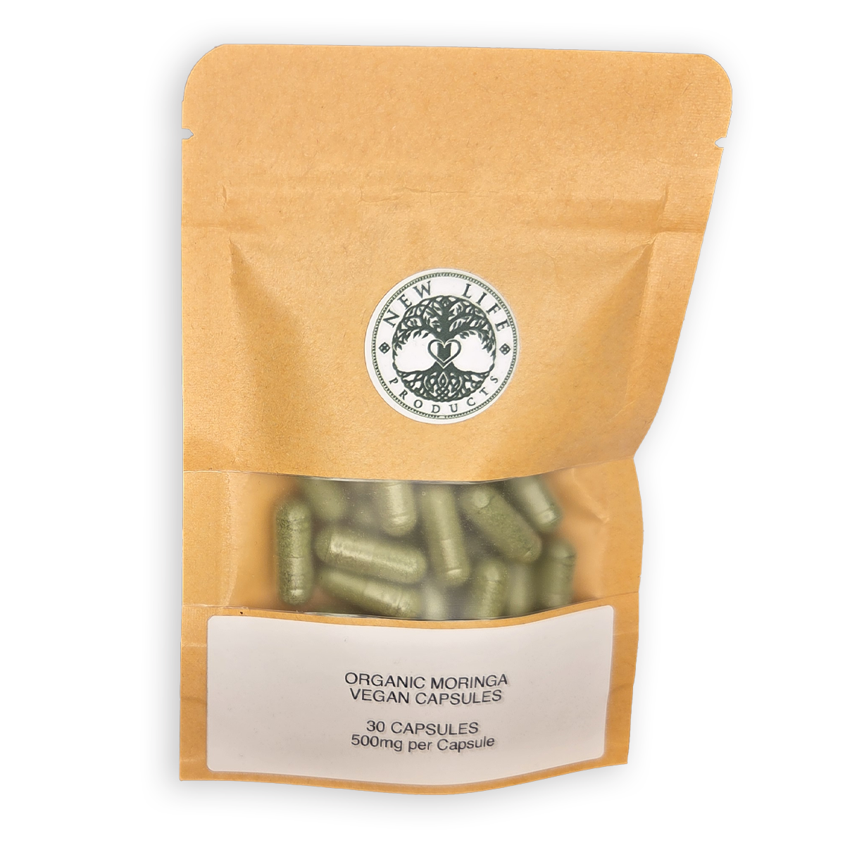 Organic Moringa Vegan Capsules x 30