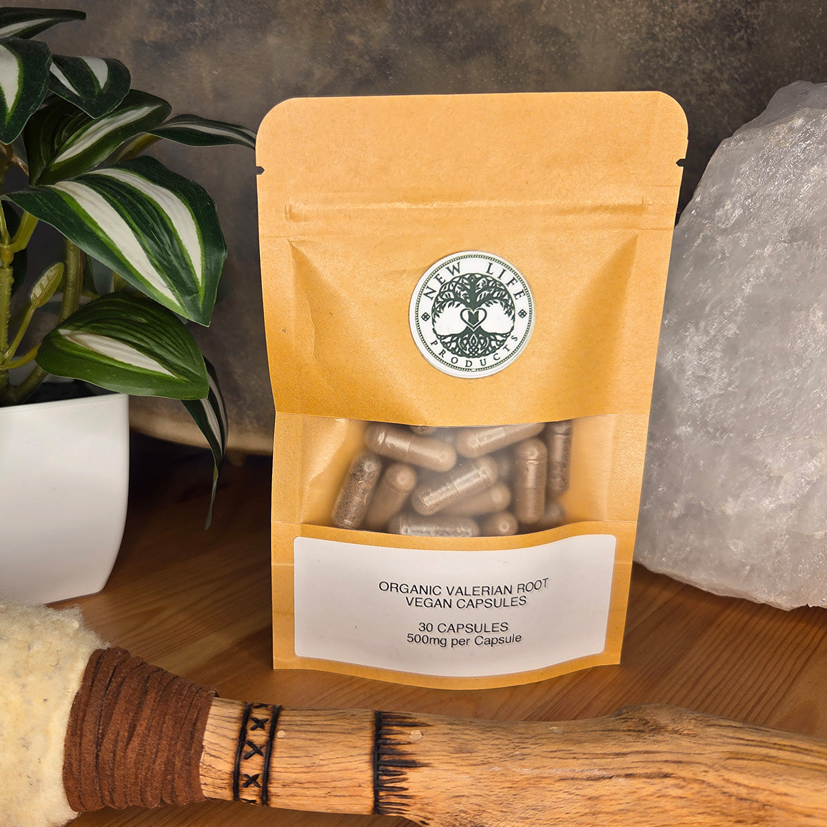 Organic Valerian Root Vegan Capsules x 30